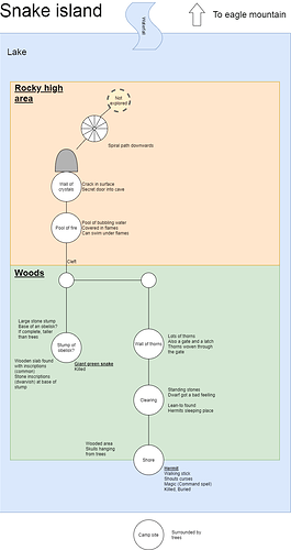 Map - eagle mountain - snake lake - 2023-04-12