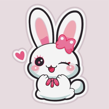 cute-bunny-with-bow-her-head_704771-396
